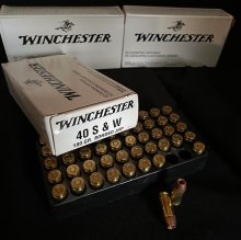 Winchester Ranger 40 S&W BONDED 180 gr. JHP 50 rnd/box