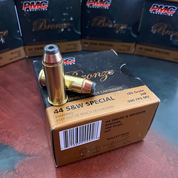 PMC BRONZE 44 Special 180 gr. JHP 44SB 25 rnd/box [PMC44SB-25] - $23.99 ...