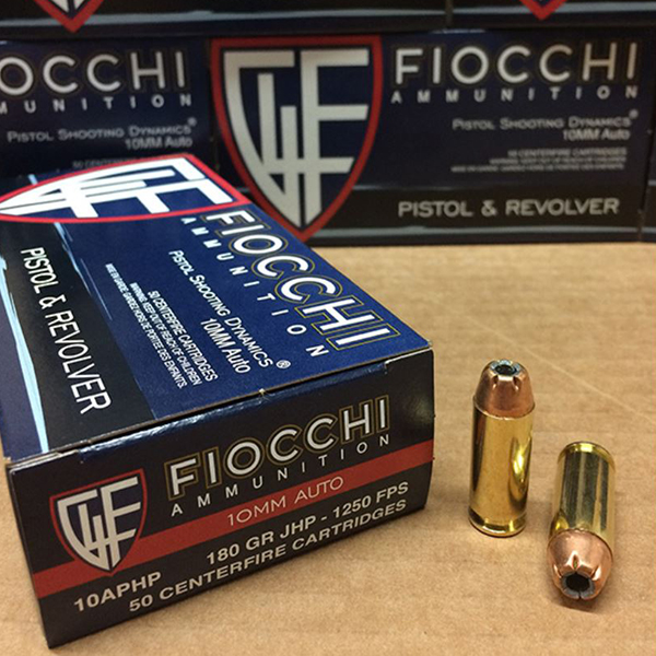 Fiocchi 10 mm 180 gr. JHP 50 rnd/box [10APHP-50] - $38.49 : Ammo Supply ...