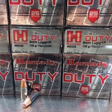 Hornady CRITICAL DUTY FlexLock +P Ammo