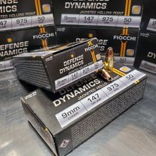 Fiocchi DEFENSE DYNAMICS JHP Ammo