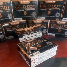 Speer Gold DotPROTECT GDHP Ammo